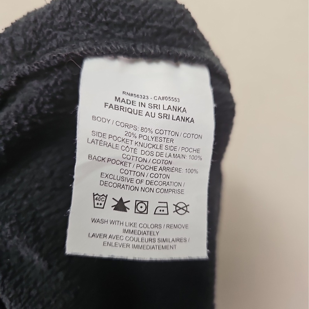 Nike Pants Mens Large Black Sportswear Club Fleece Sweatpants Joggers BV2707-010 - Picture 8 of 11